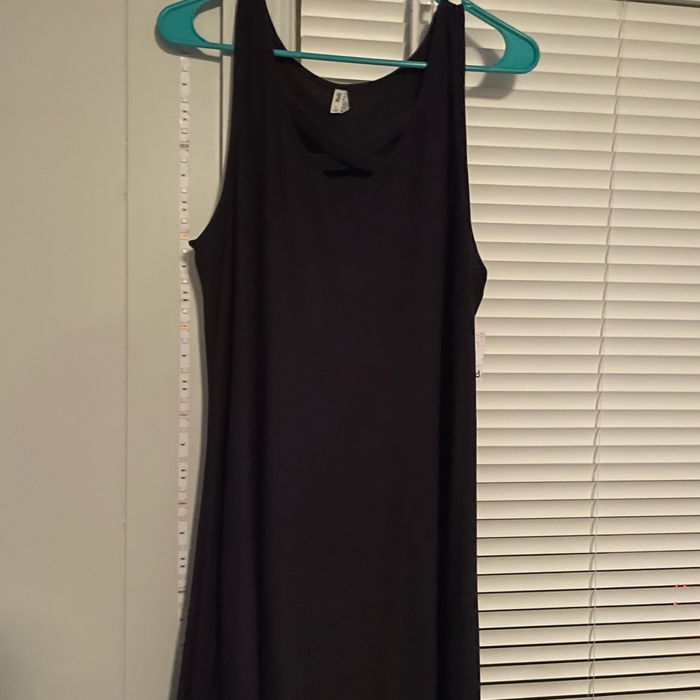 Cross Neck Dress